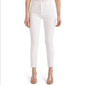 [Mother] The looker high waist fray